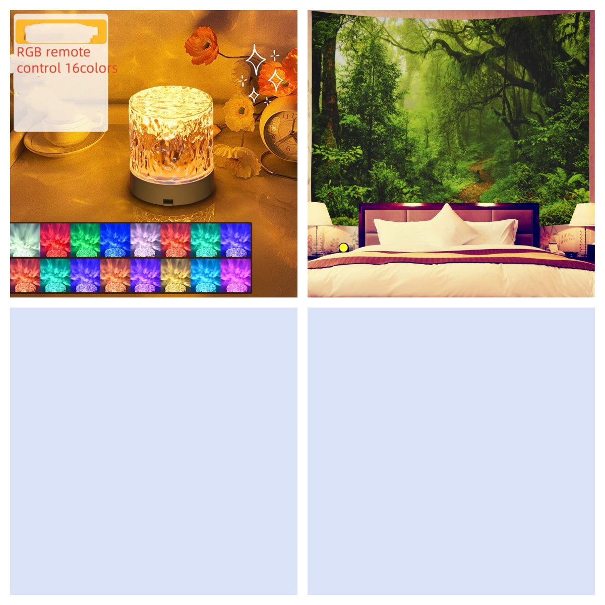 Crystal Water Ripple Projector Night Lamp